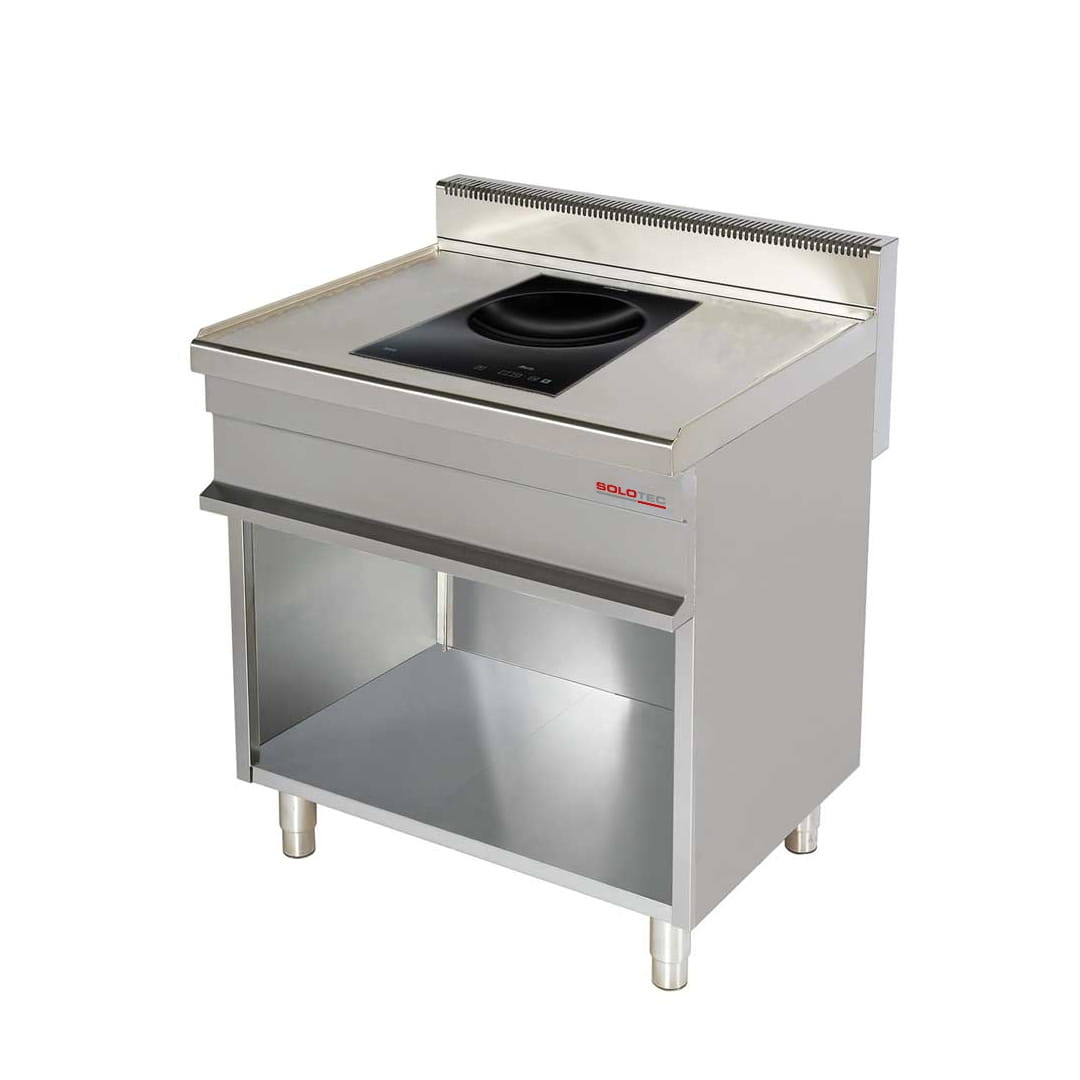 Induktions-Wok Elektro, mit offenem Unterbau - SOLOTEC 700