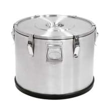 Thermobehälter, Edelstahl, 35 ltr., Deckel mit Silikondichtung