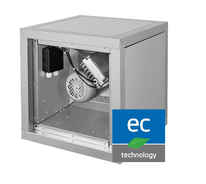 Ventilator mit EC Motor 7600 m³/h gemäß VDI2052