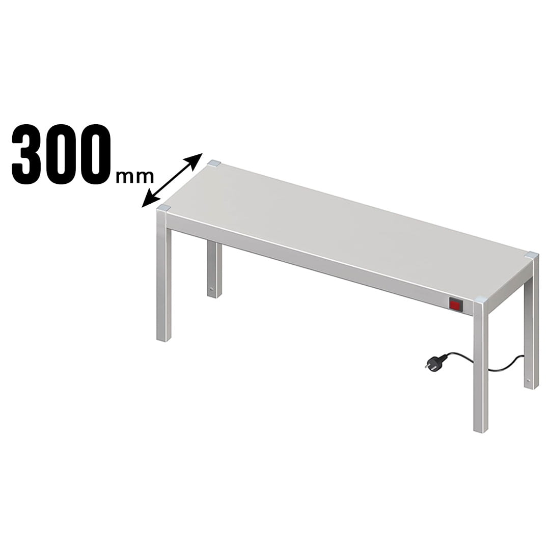 Wärmebrücke 1-Etagig, mit Keramik-Infrarot-Strahlern, 300 mm tief