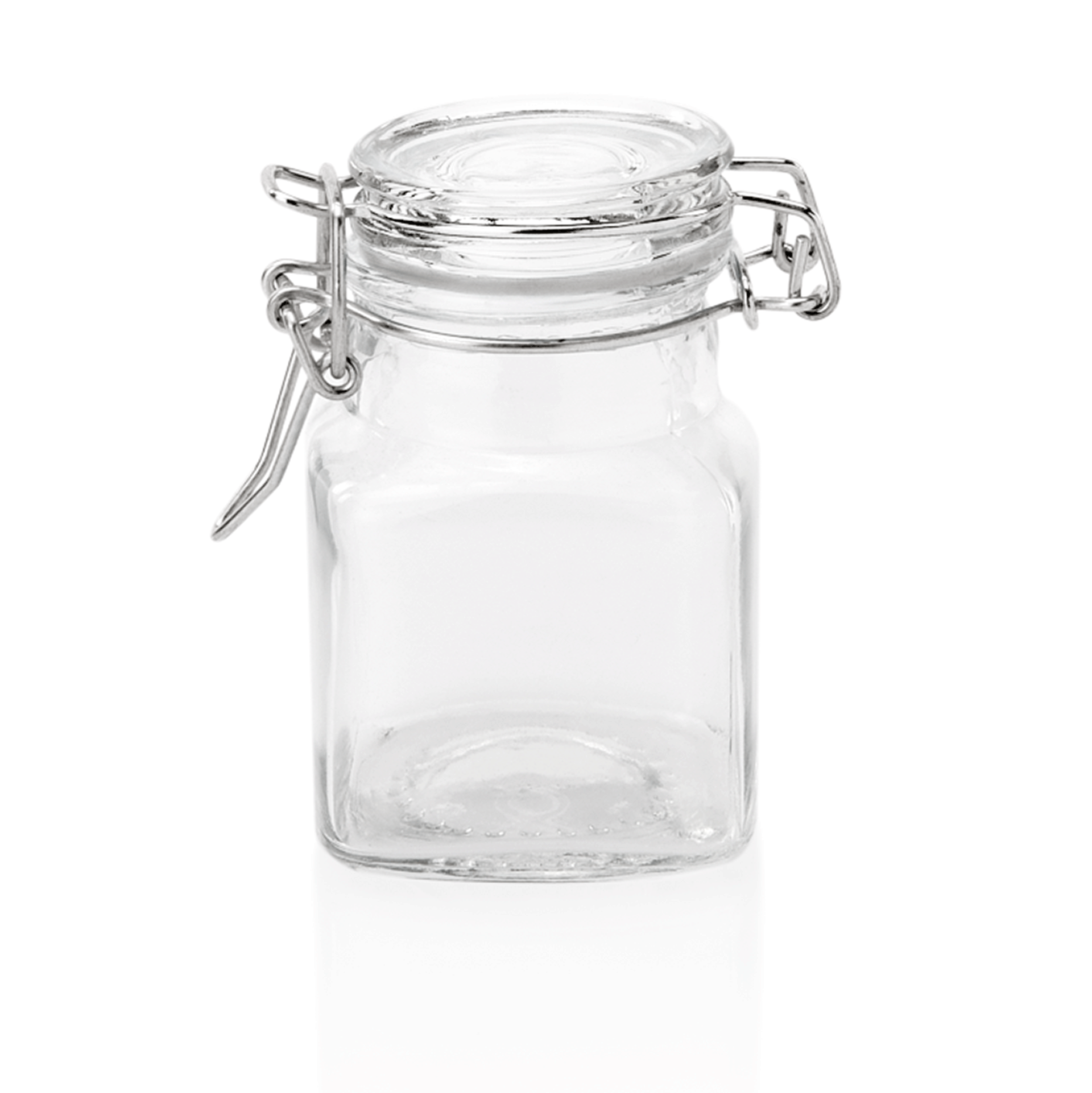 Petit-Bügelverschlussglas - 0,10 Liter - Glas - Deckel mit Dichtung