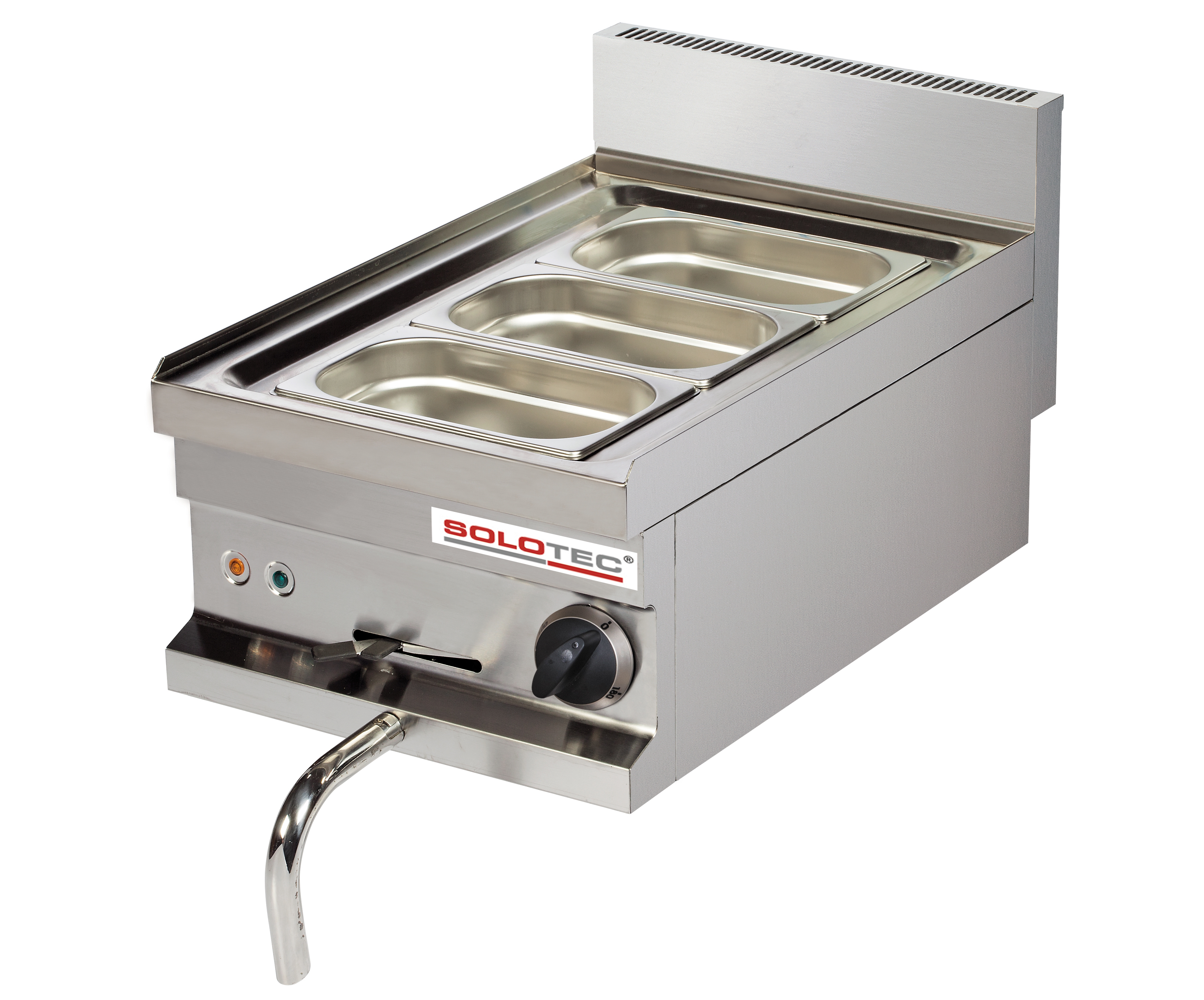 Elektro-Bain Marie, GN 3/4, Geräteoberteil - SOLOTEC 600