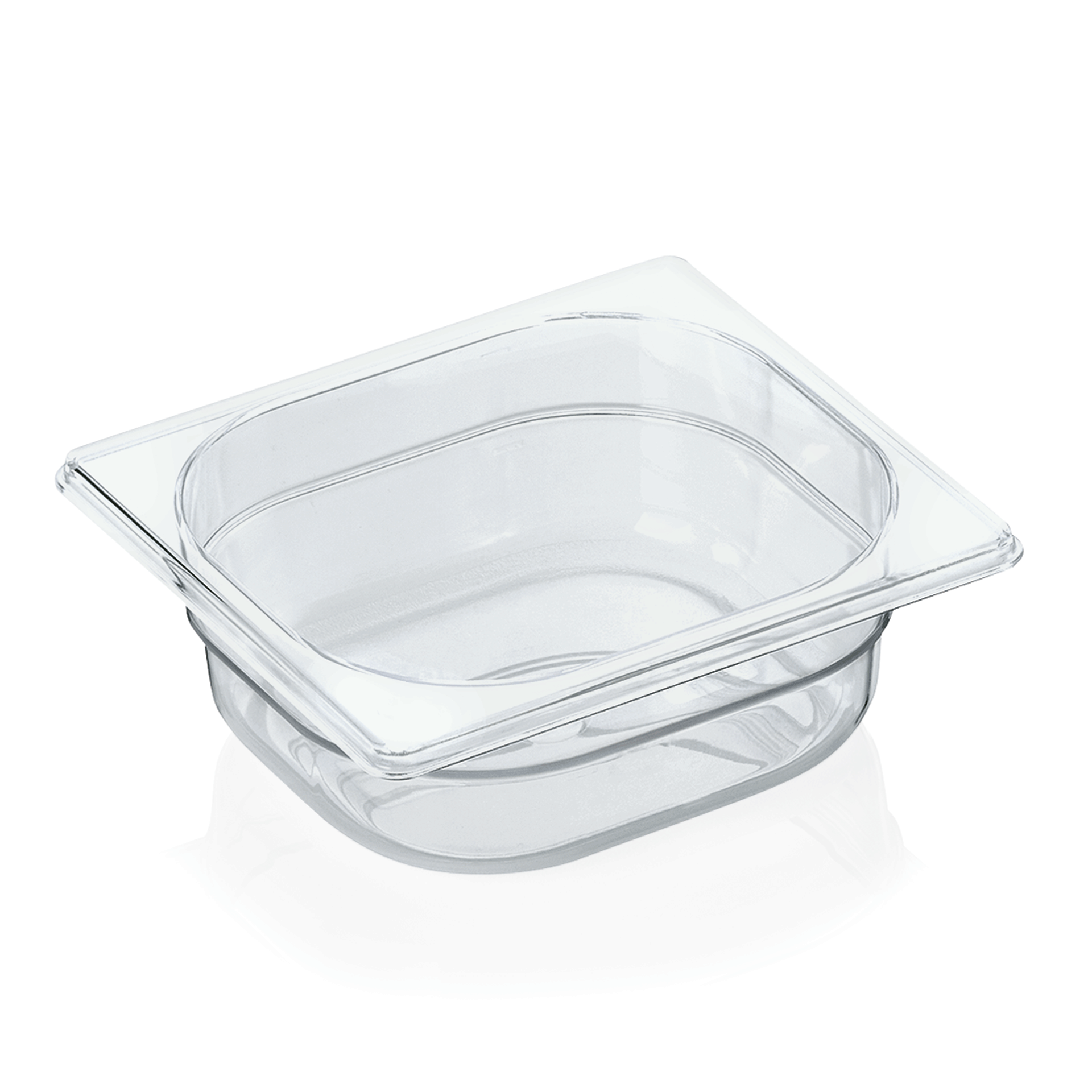 GN-Behälter, Kunststoff Polycarbonat, GN 1/6, 65 mm, 1 Liter
