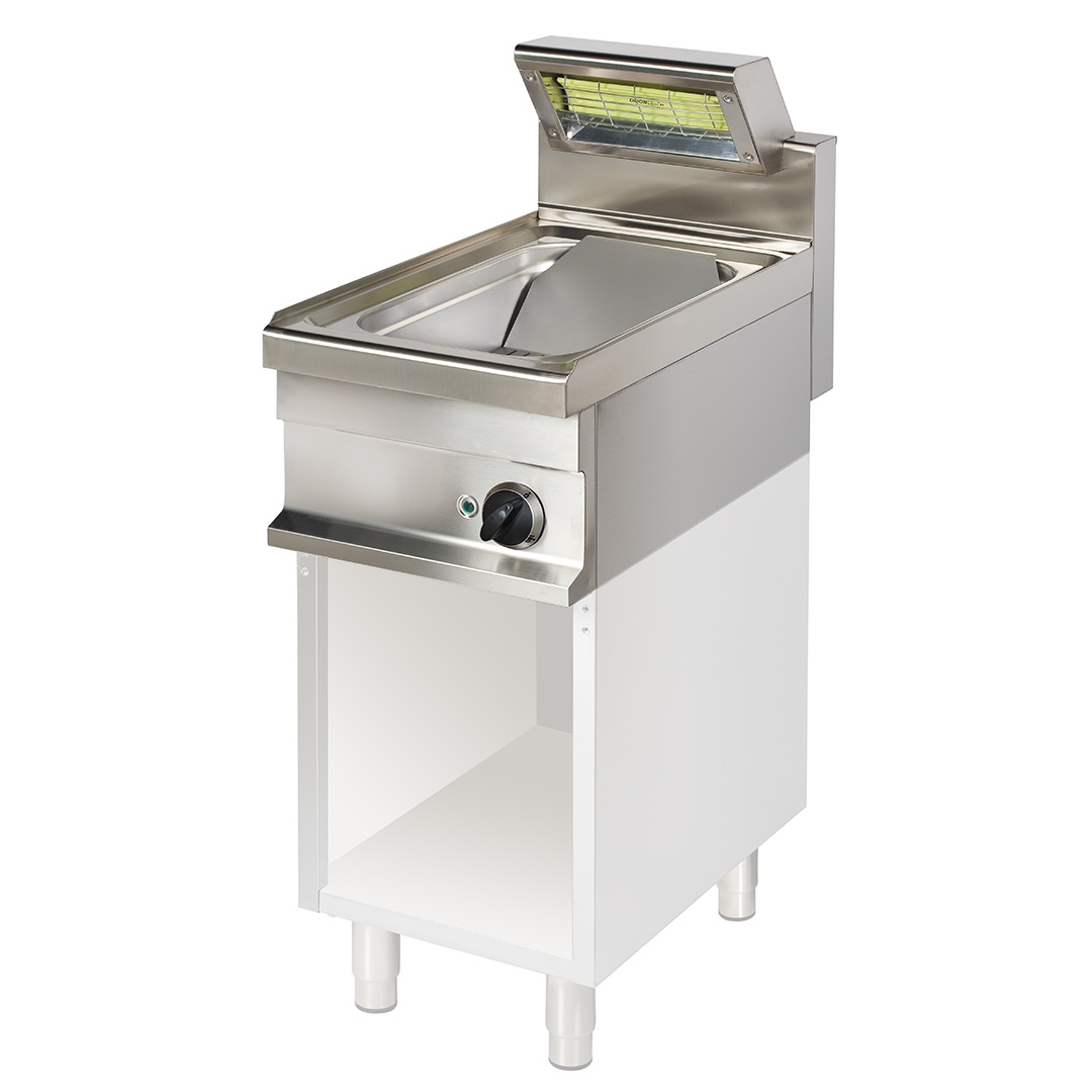 Elektro-Frittenwanne 1/1 GN, 1 Becken 28 Liter, Geräteoberteil - SOLOTEC 700