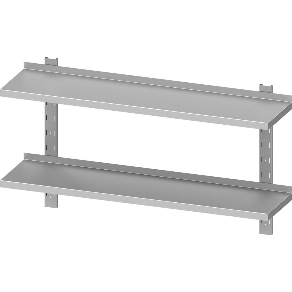 Wandbord ECO, 2-etagig Höhenverstellbar 300mm Tiefe