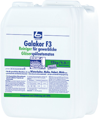 Reiniger für Gläserspülmaschinen, 12 kg