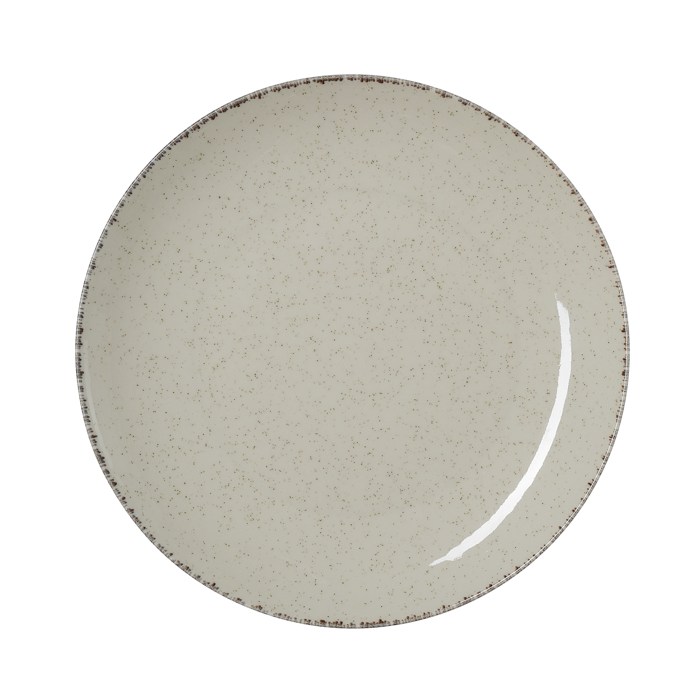 "SMILLA Sand" Flacher Teller, Ø 25 cm