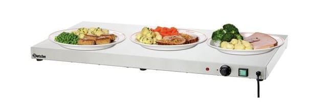 Wärmeplatte für Teller und Schalen, 0,6 kW