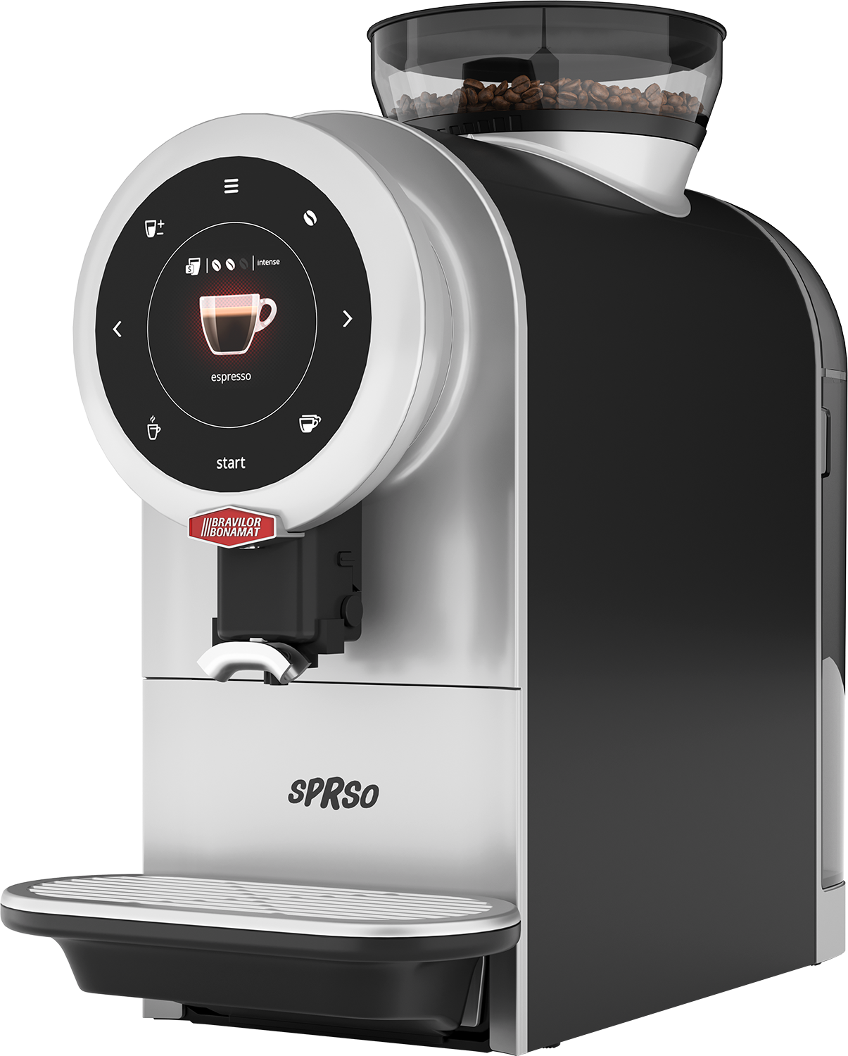 Bonamat Sprso - leistungsstarker Kaffeegenuss mit 1,98 kW, ca. 30 Tassen / Tag