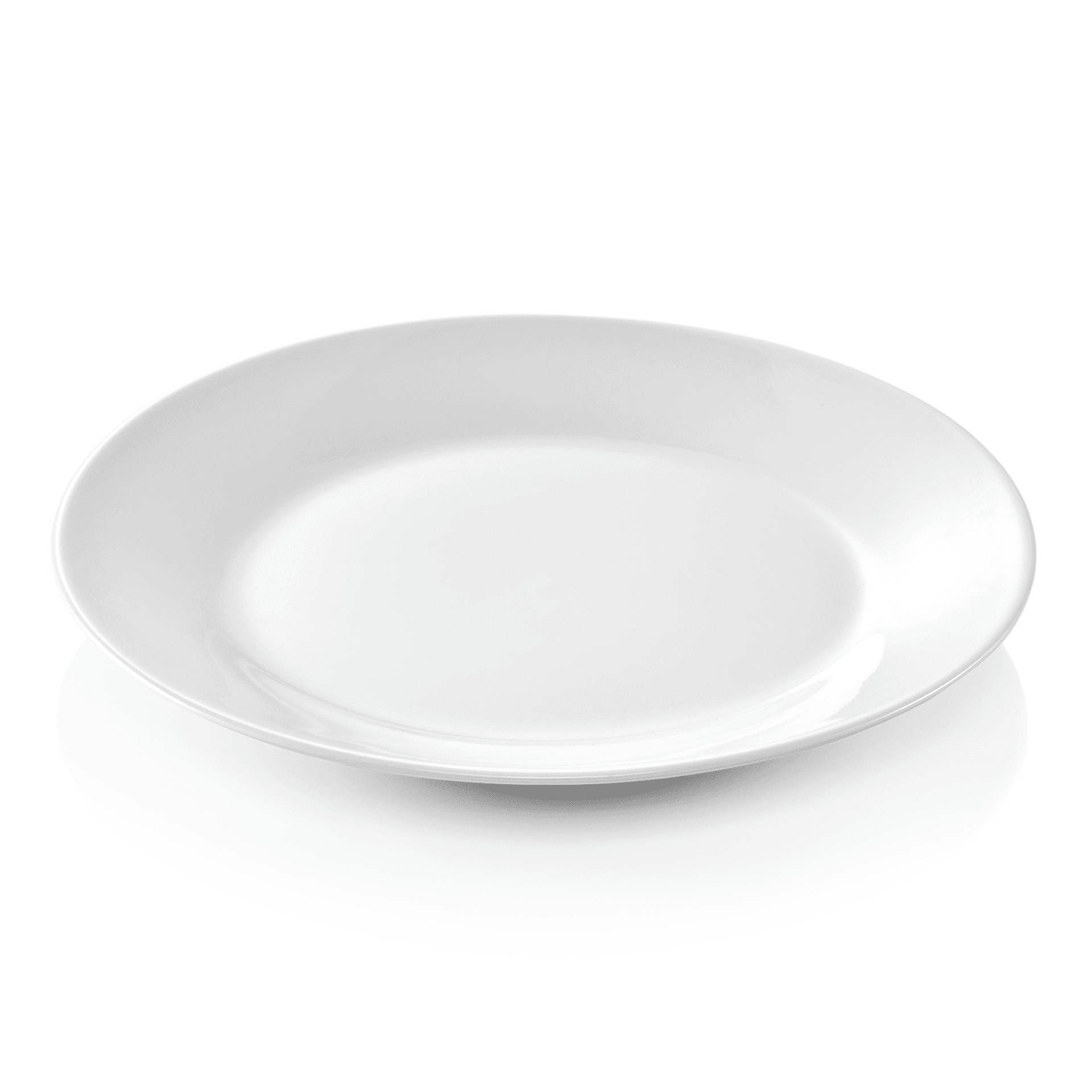 Flacher Porzellan Teller, Ø 190 mm