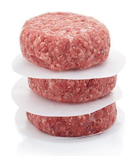 Zellophan Blättchen für Hamburger, Ø 100mm, 1kg