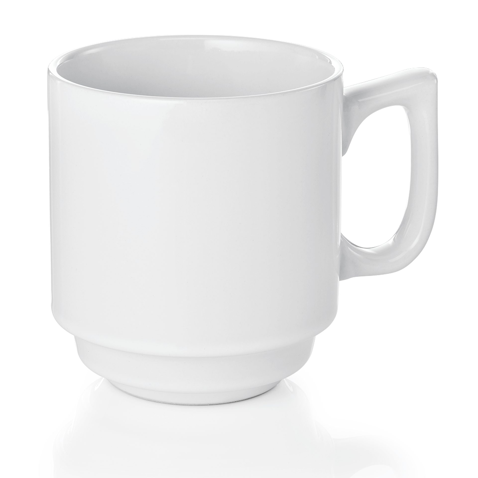 Becher, 0,25 ltr., Porzellan
