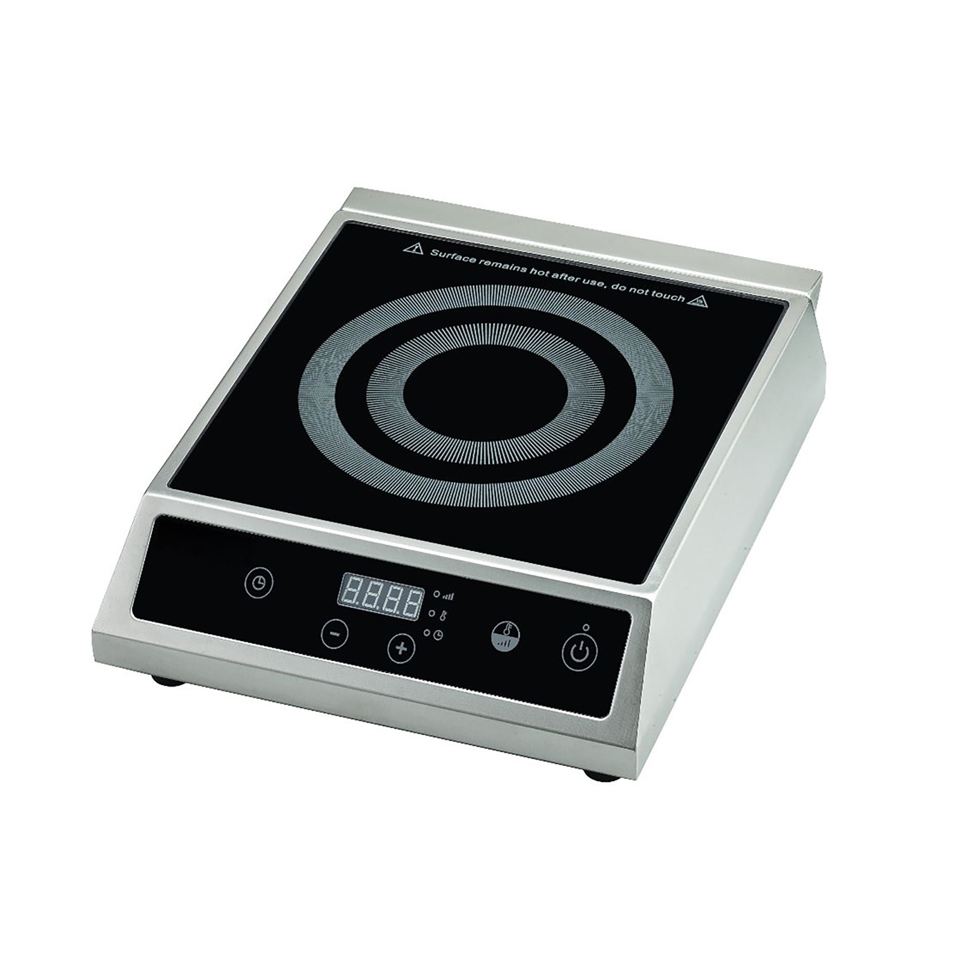 Induktionskochfeld, 2,7 kW, Kochfläche Ø 140 - Ø 220 mm, digitaler Timer, Touchbedienung