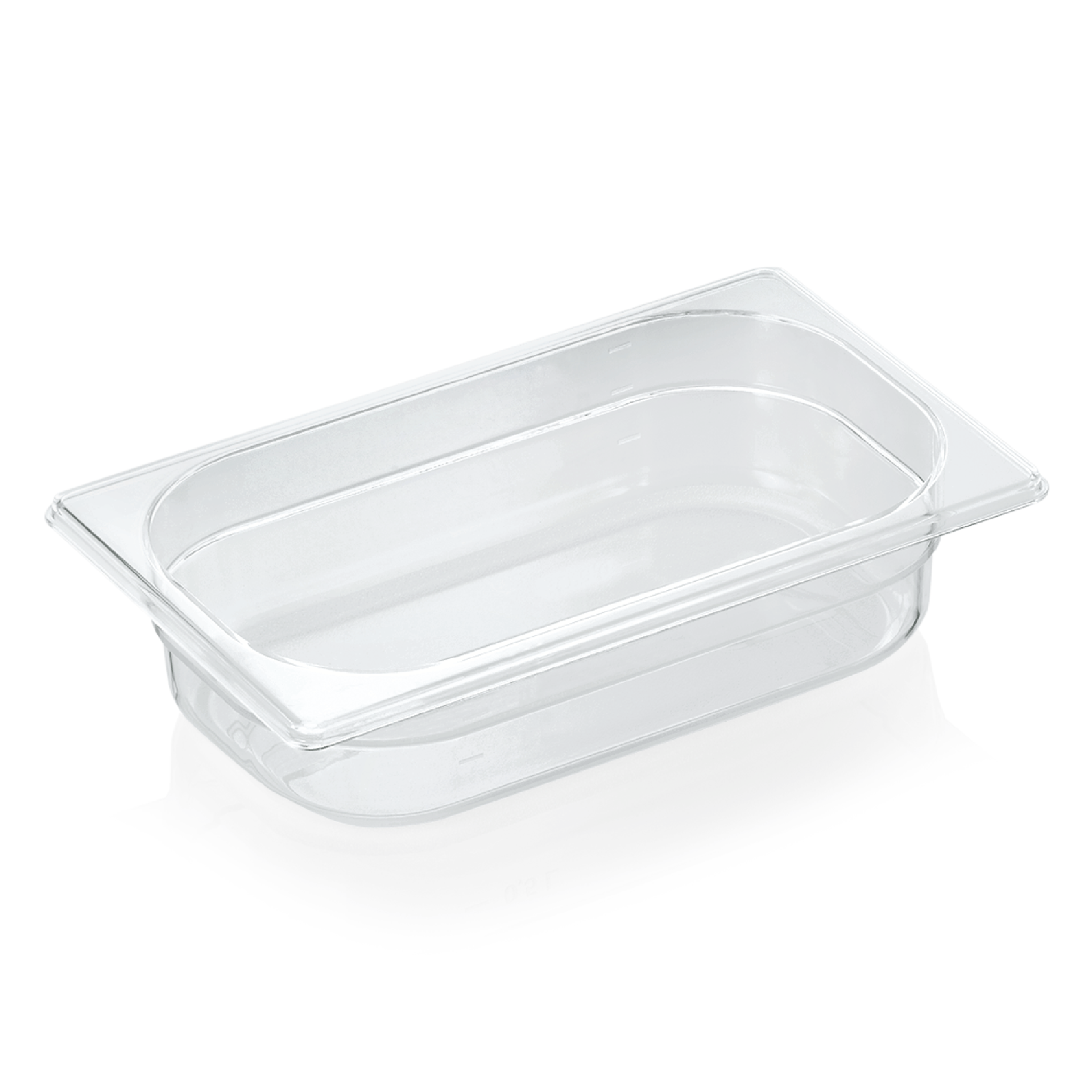 GN-Behälter, Kunststoff Polycarbonat, GN 1/4, 65 mm, 1,7 Liter