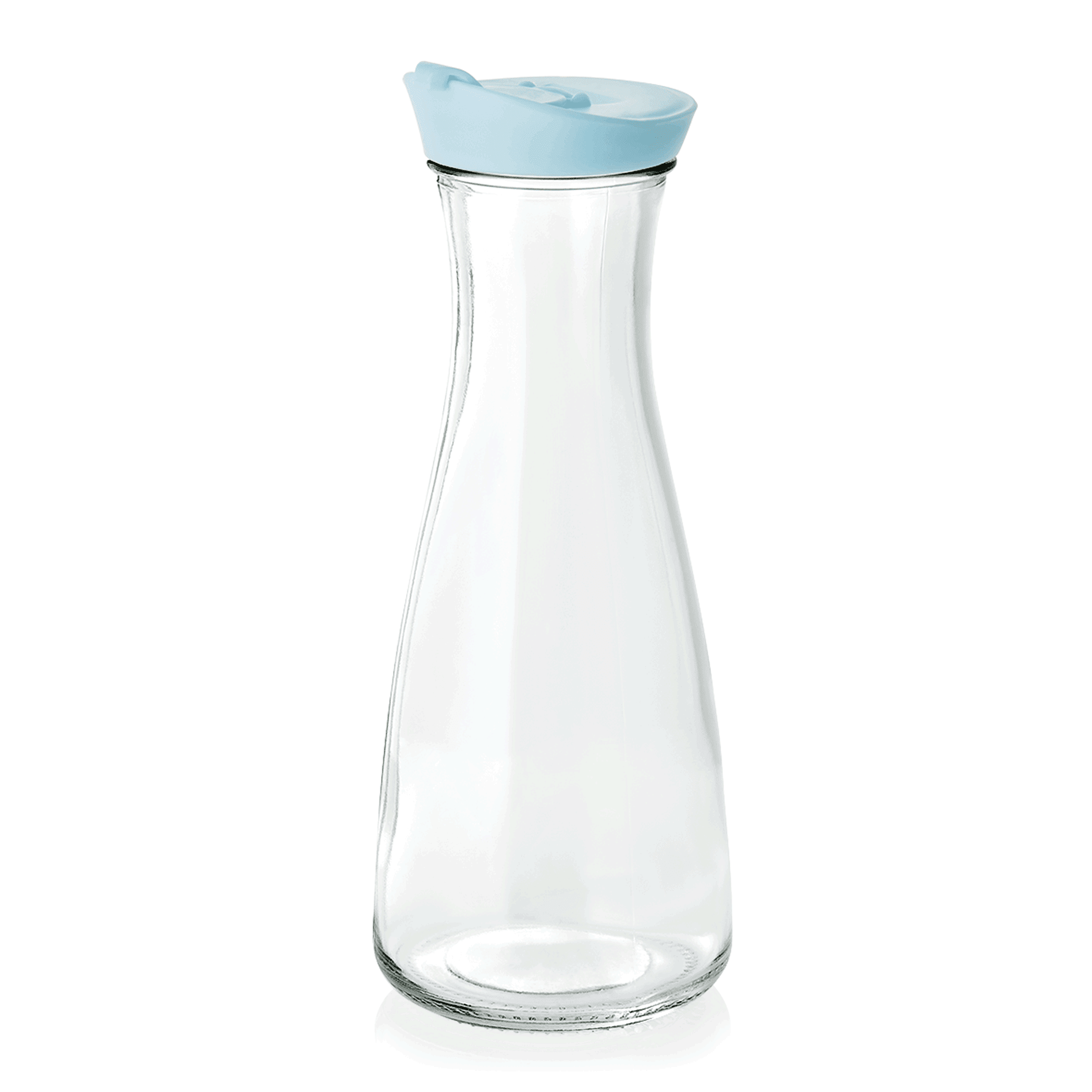 Karaffe mit Deckel, blau, 1,0 Liter