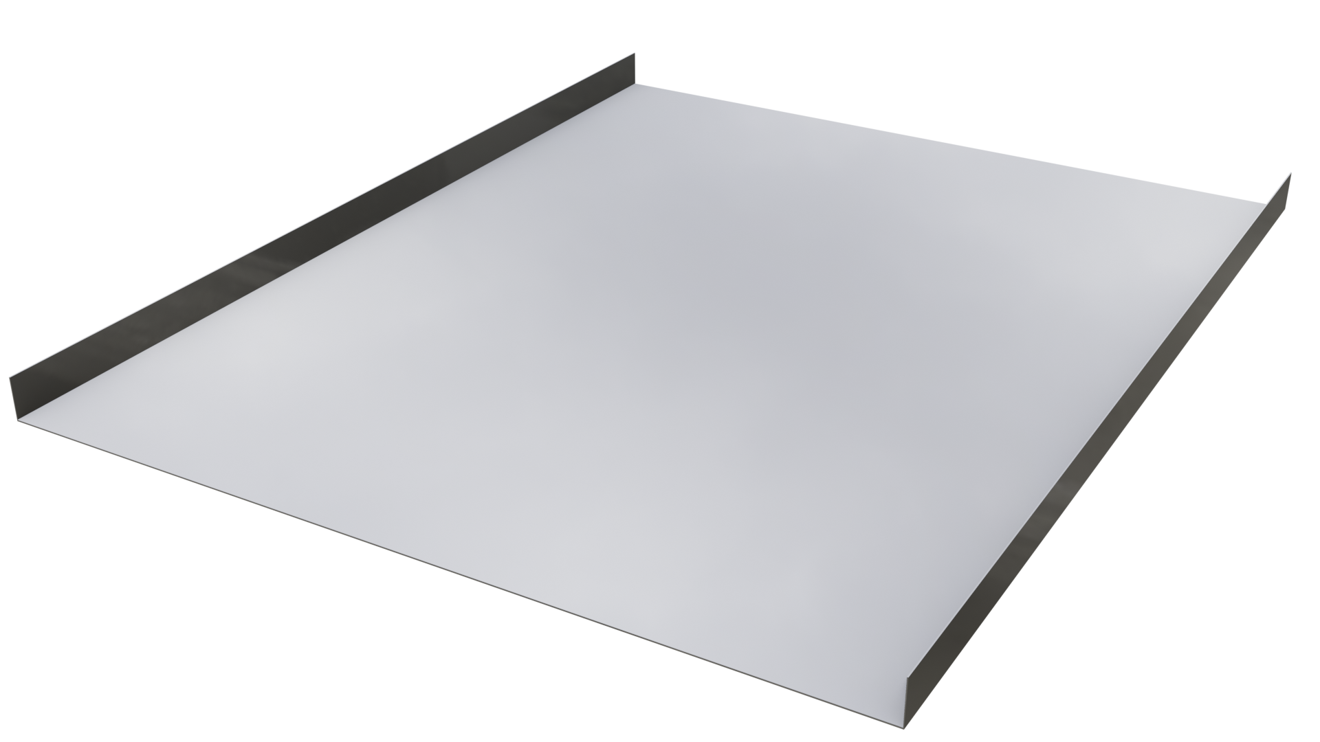Blindblech, 0,8 mm Stärke, 400 mm Breite