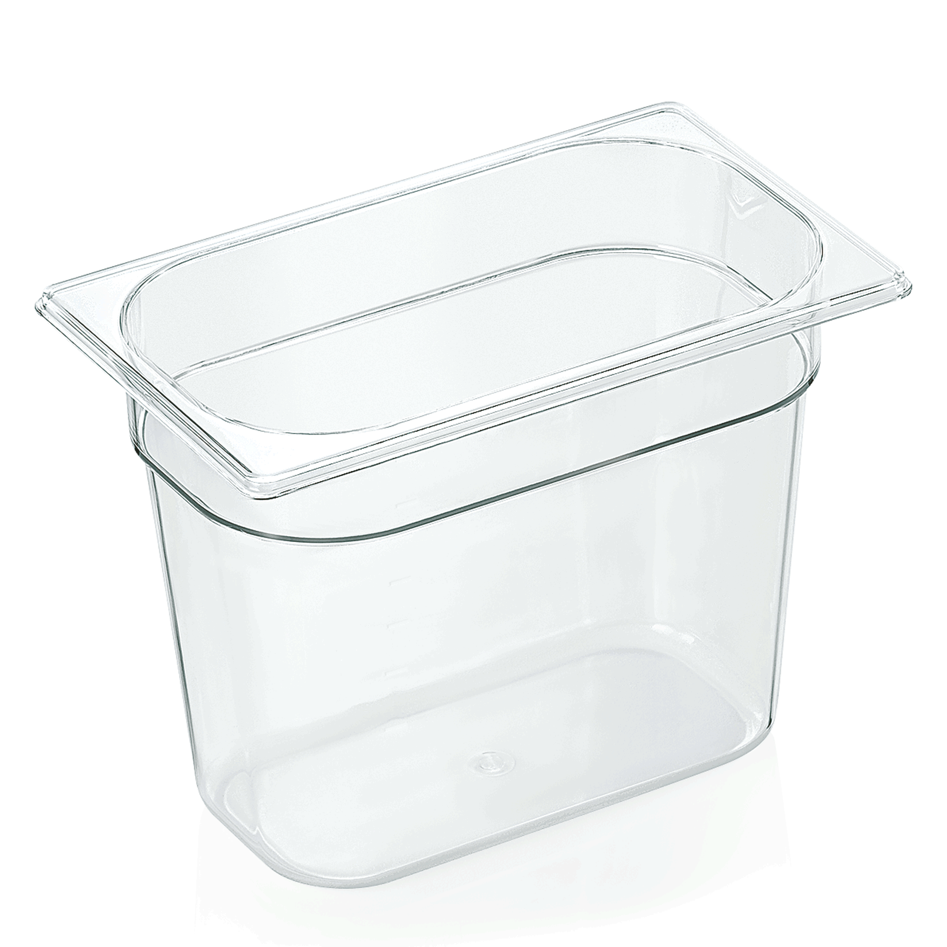 GN-Behälter, Kunststoff Polycarbonat, GN 1/4, 200 mm, 4,8 Liter
