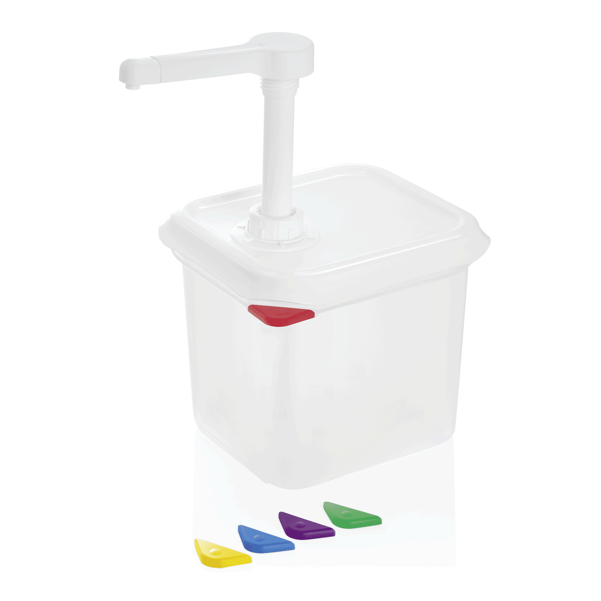 Saucenspender GN 1/6, 2,6 ltr., Polypropylen