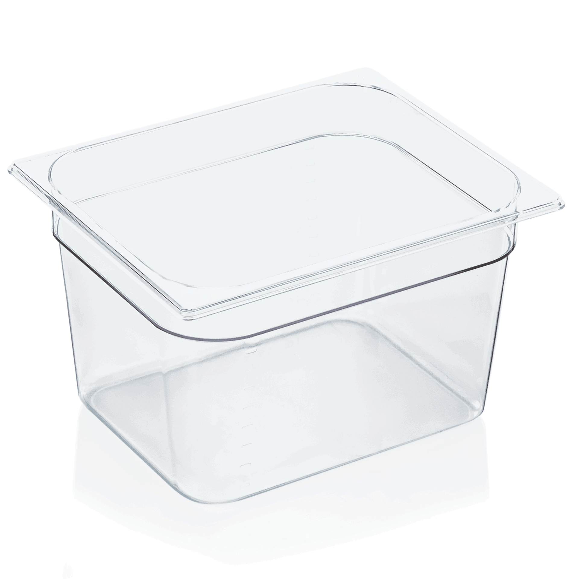 GN-Behälter, Kunststoff Polycarbonat, GN 1/2, 200 mm, 11,9 Liter