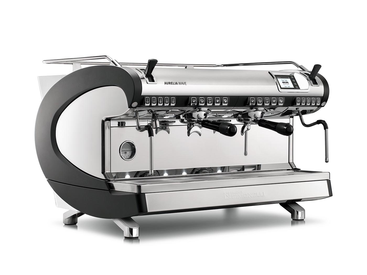 Siebträger Espressomaschine Aurelia Wave 2 Gruppig volumetrische Dosierung