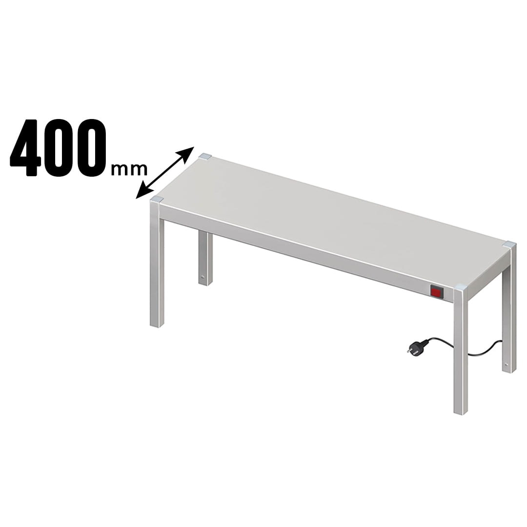 Wärmebrücke 1-Etagig, mit Keramik-Infrarot-Strahlern, 400 mm tief