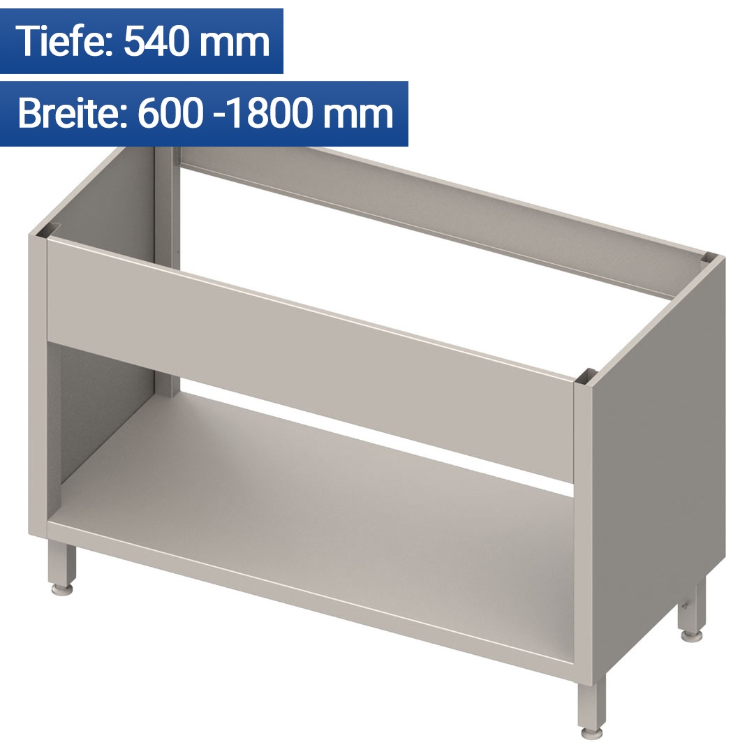 Spülenunterschrank Modulsystem mit Beckenblende