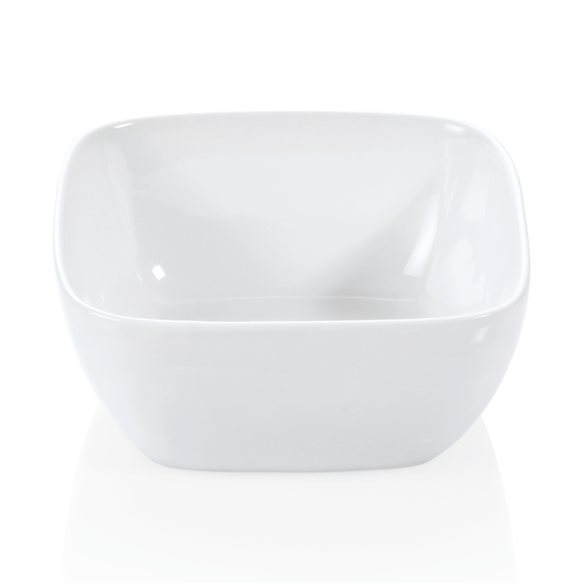 Porzellan Schüssel, viereck, 0,75 ltr.