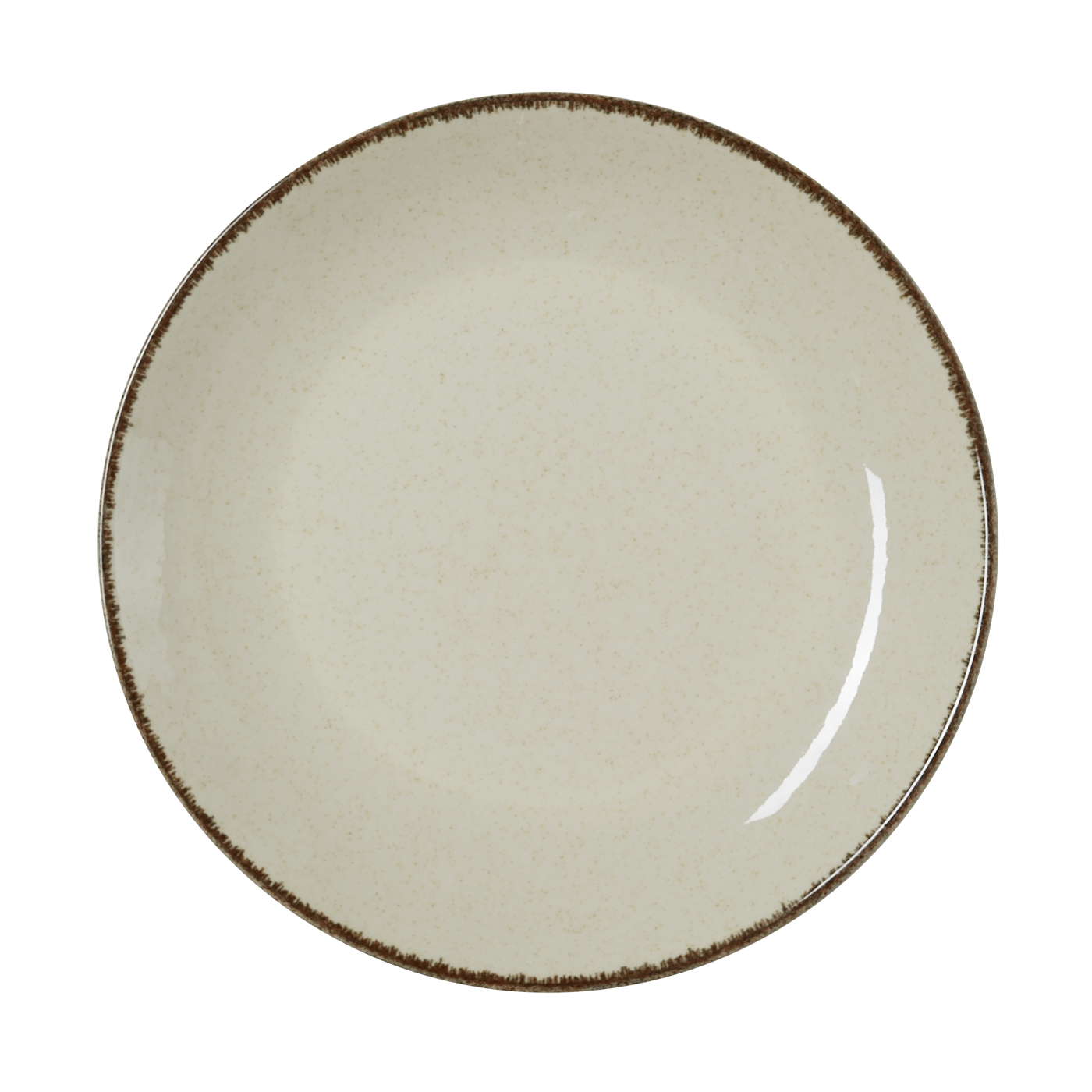 "SMILLA Sand" Flacher Teller, Ø 27 cm