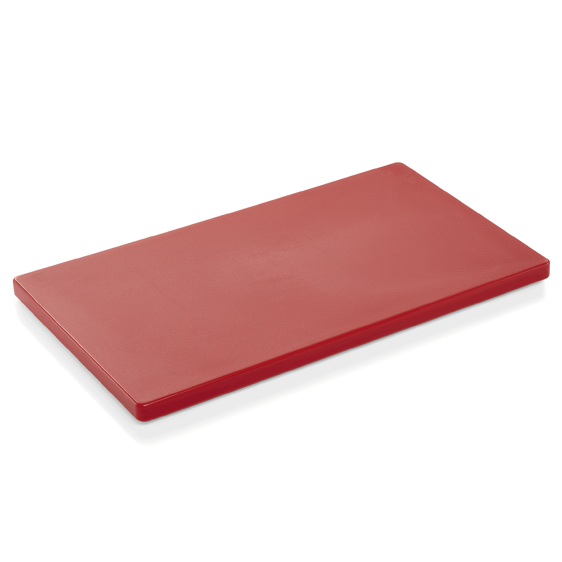 Schneidbrett, Polyethylen, rot, 600 x 400 x 20 mm, HACCP konform