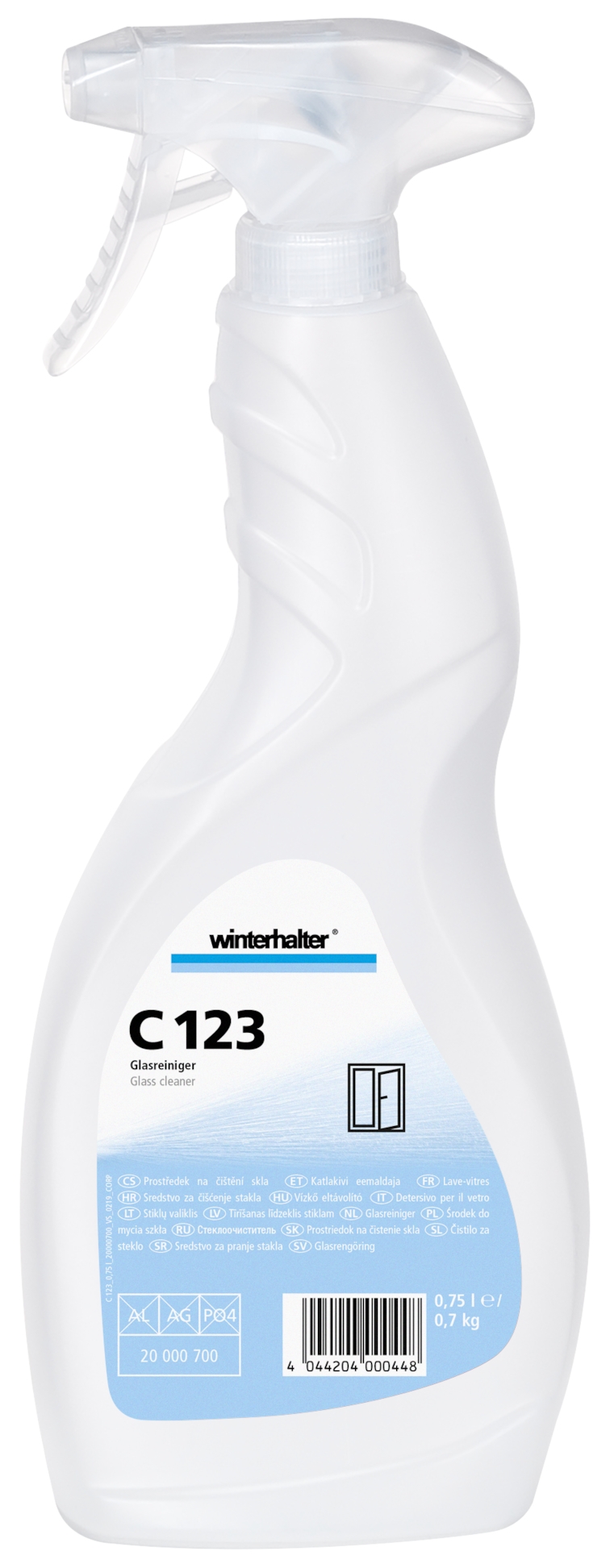 Winterhalter Glasreiniger C 123, 0,75 Liter