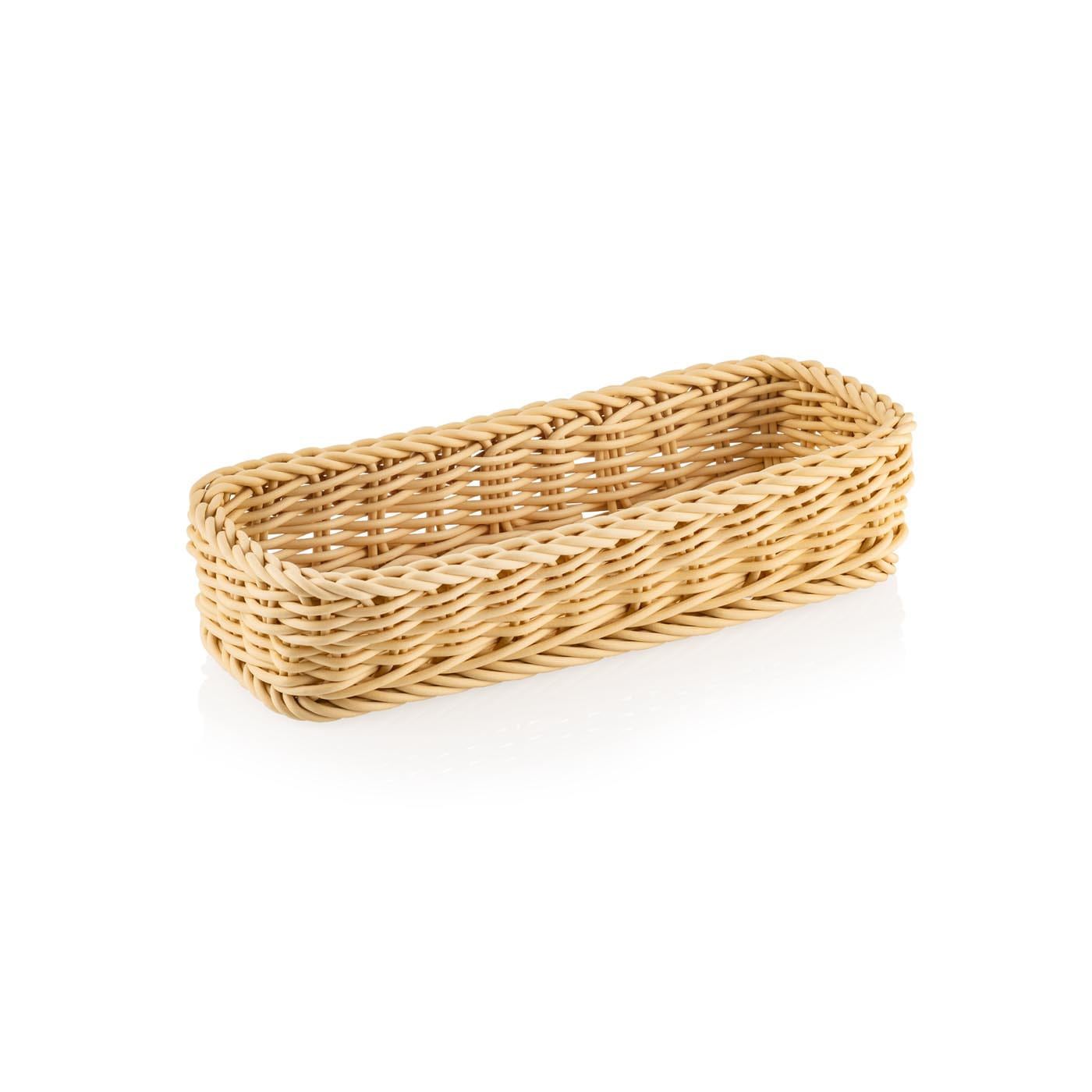 Besteckkorb, stapelbar, spülmaschinenfest, BPA-frei, B 270 x T 100 x H 50 mm, beige