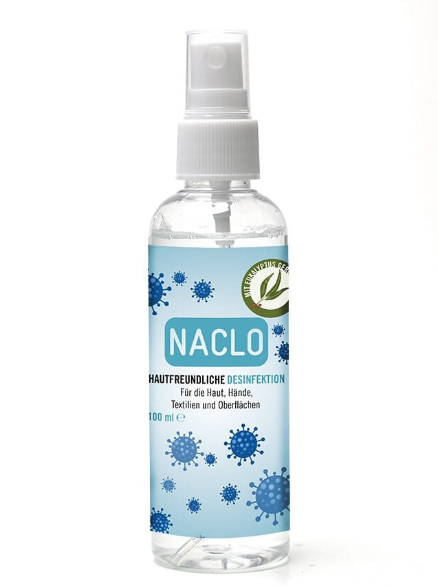 Hände- & Flächendesinfektionsmittel mit Eukalyptus, Sprühflasche 100 ml
