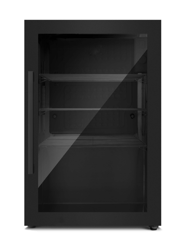 Outdoor Getränkekühlschrank, schwarz, +2°C bis +14°C, Türanschlag rechts