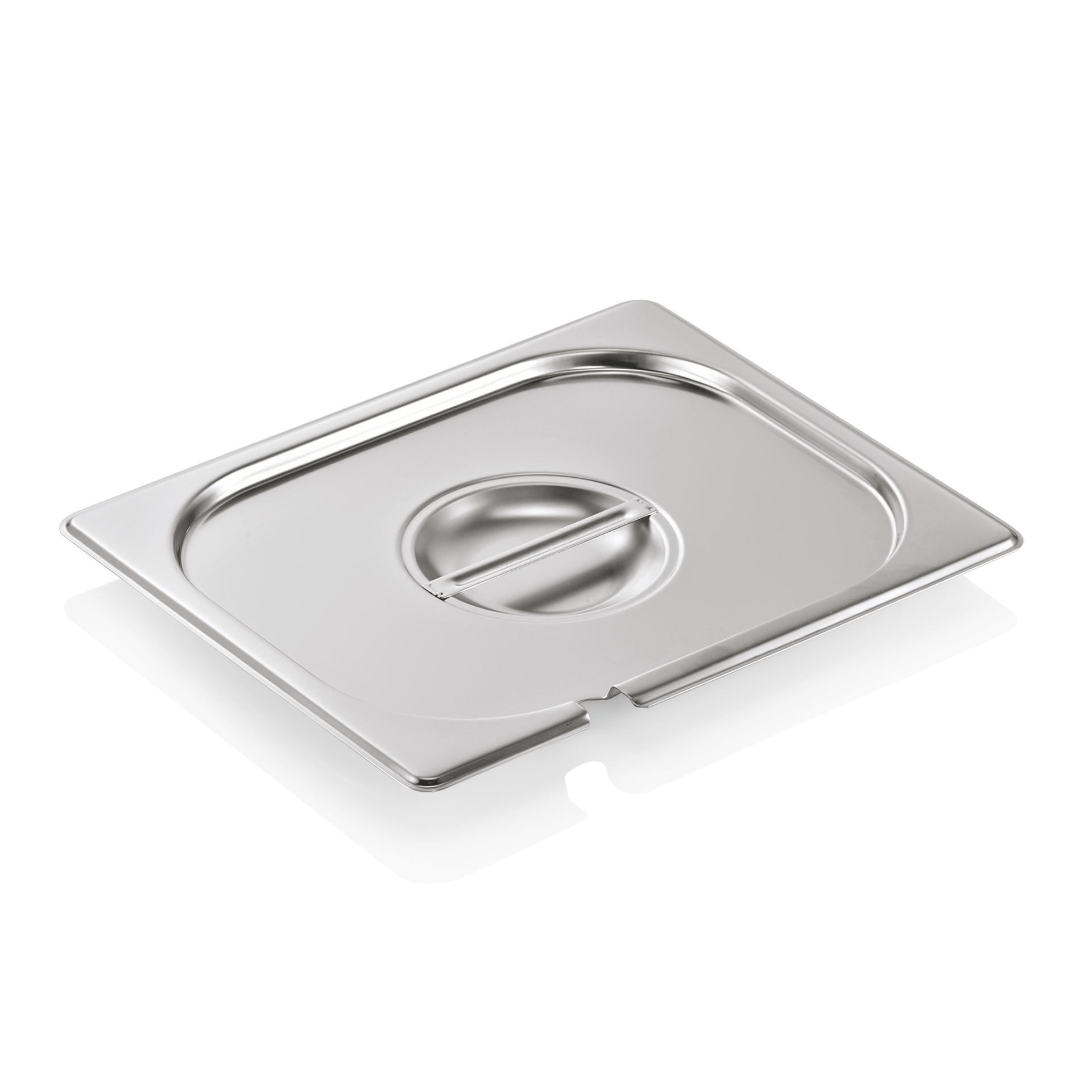 GN Deckel 1/2 mit Löffelaussparung
