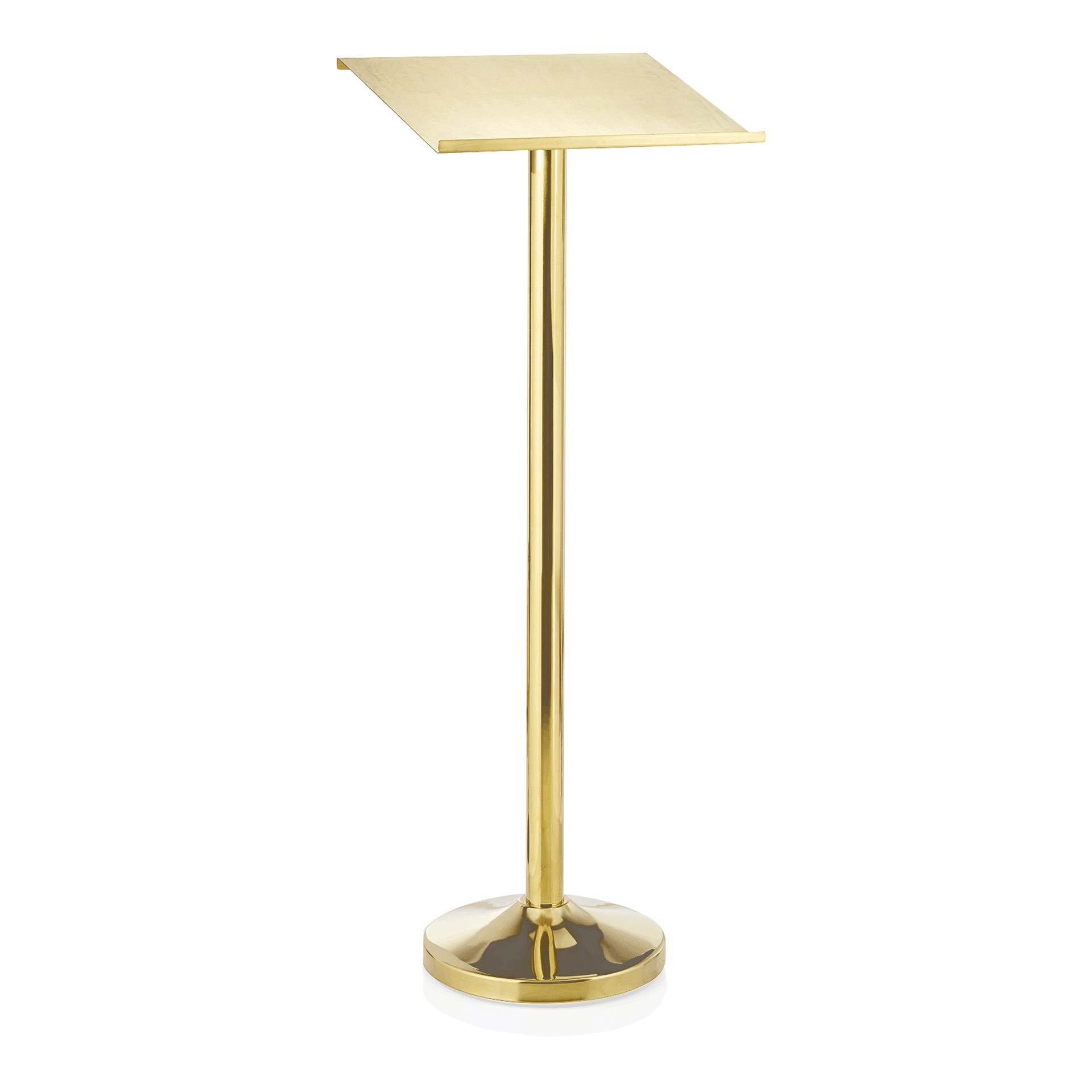 Auslagepult, für Speisekarten, Titanium Gold