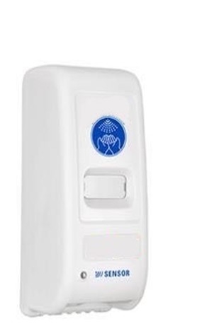 Sensor-Seifen- und Desinfektionsspender, 1.000 ml, Dosierung 0,4 ml - 0,8 ml einstellbar
