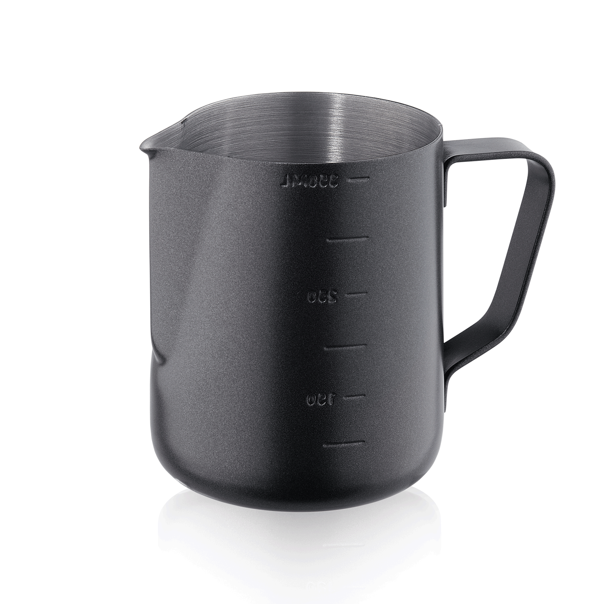 Gießer, 0,60 ltr., außen schwarz beschichtet,