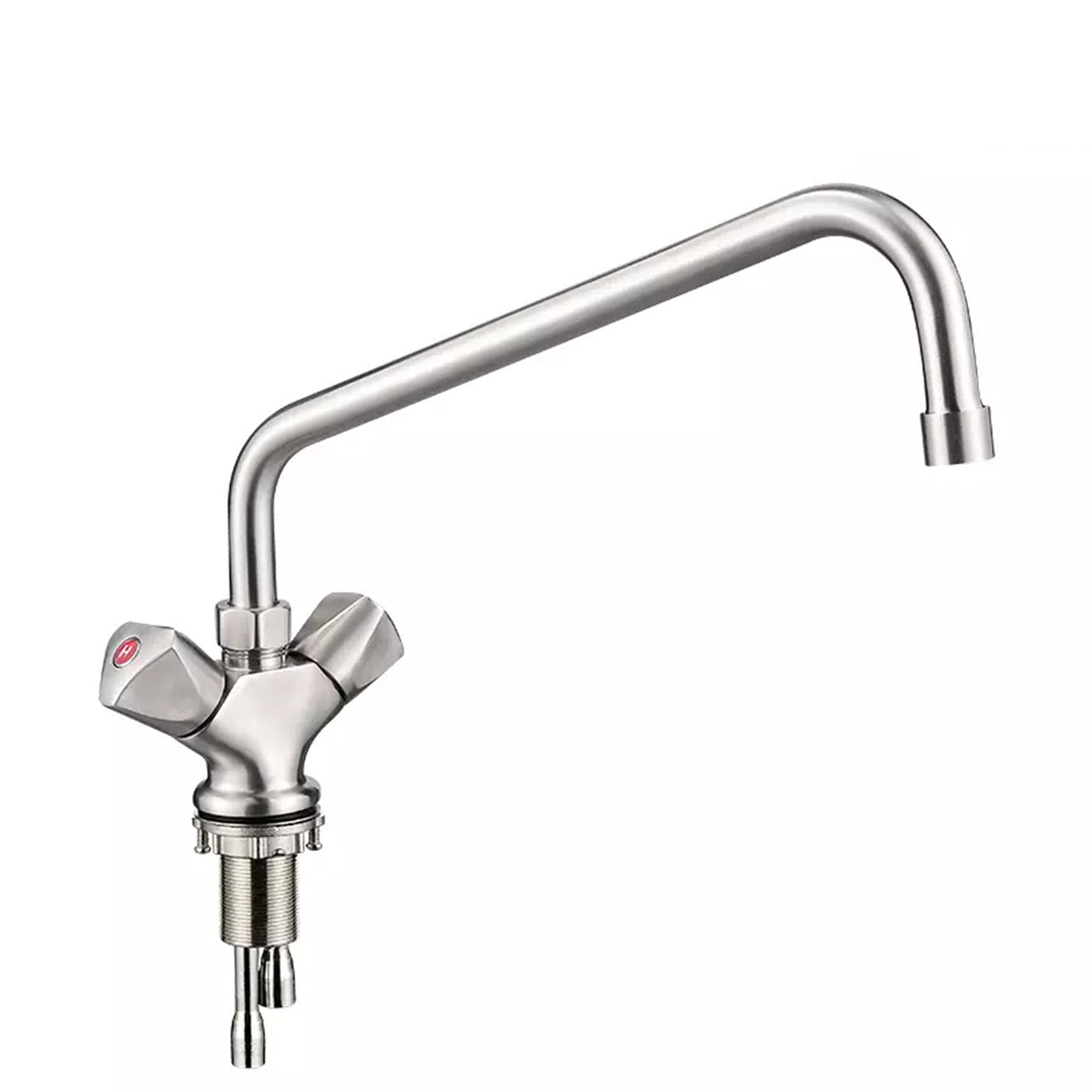 Professionelle Zweigriff-Mischbatterie 1/2"