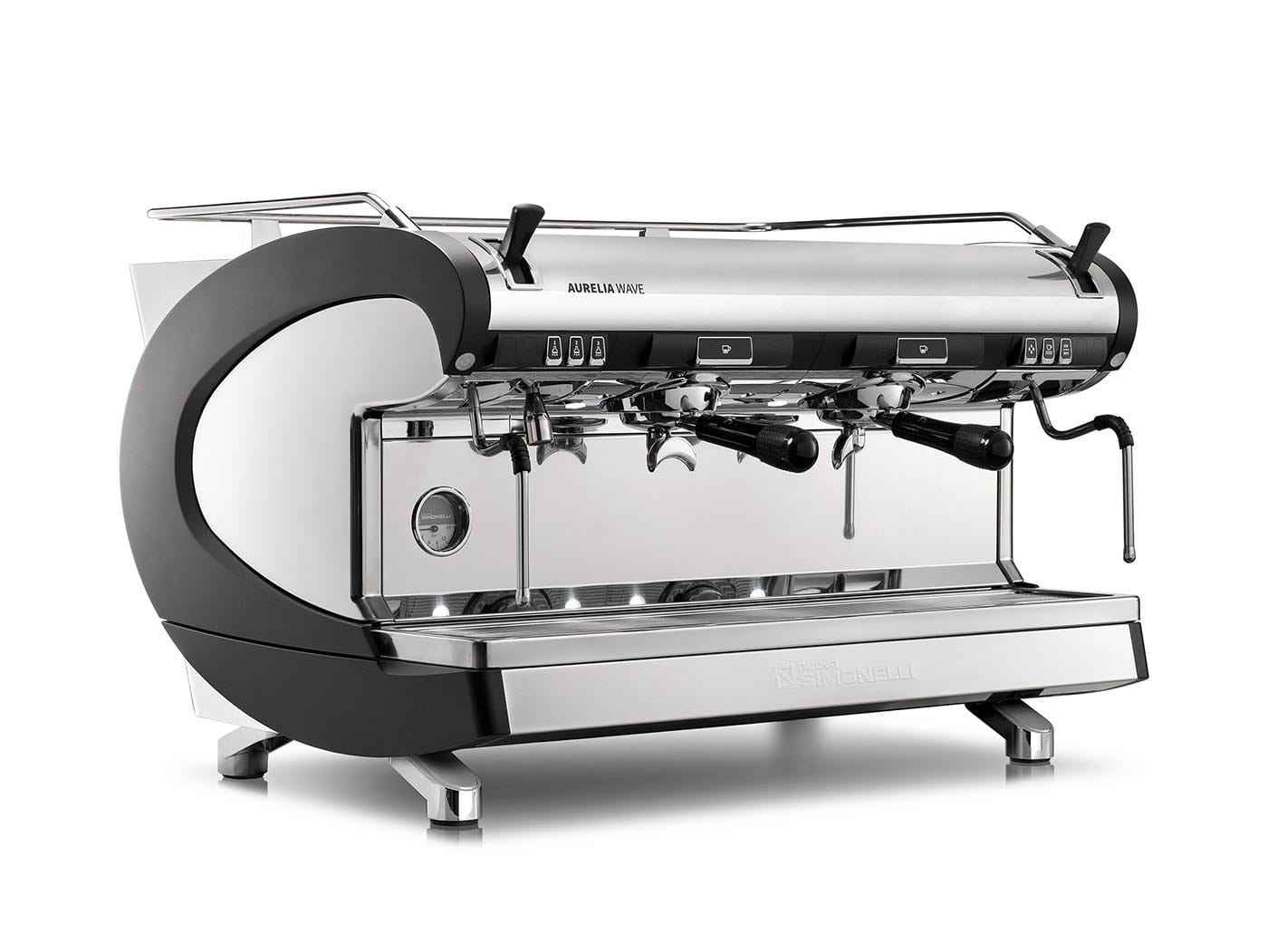 Siebträger Espressomaschine Aurelia Wave 2 Gruppig manuelle Dosierung