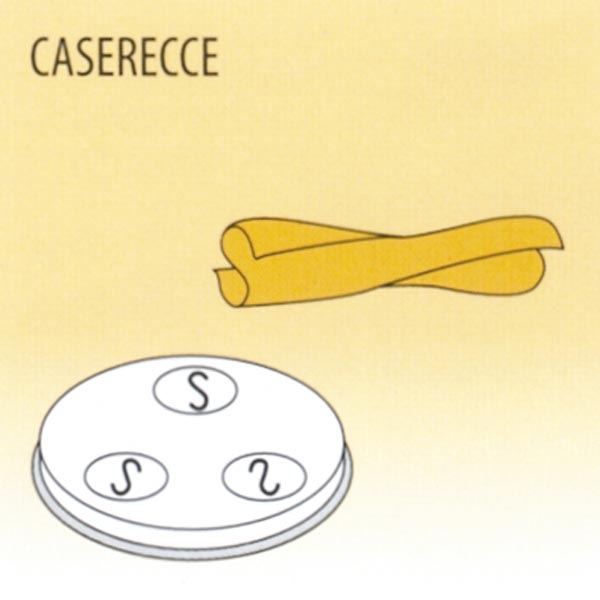 Matrize für Caserecce 9x5 mm für Artikel 80101-0400,