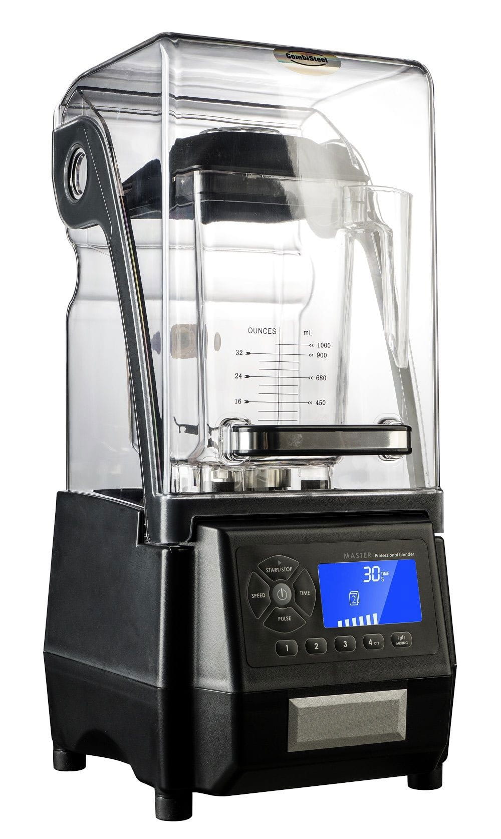 Standmixer mit Schallschutz & Display, 30.000 UpM
