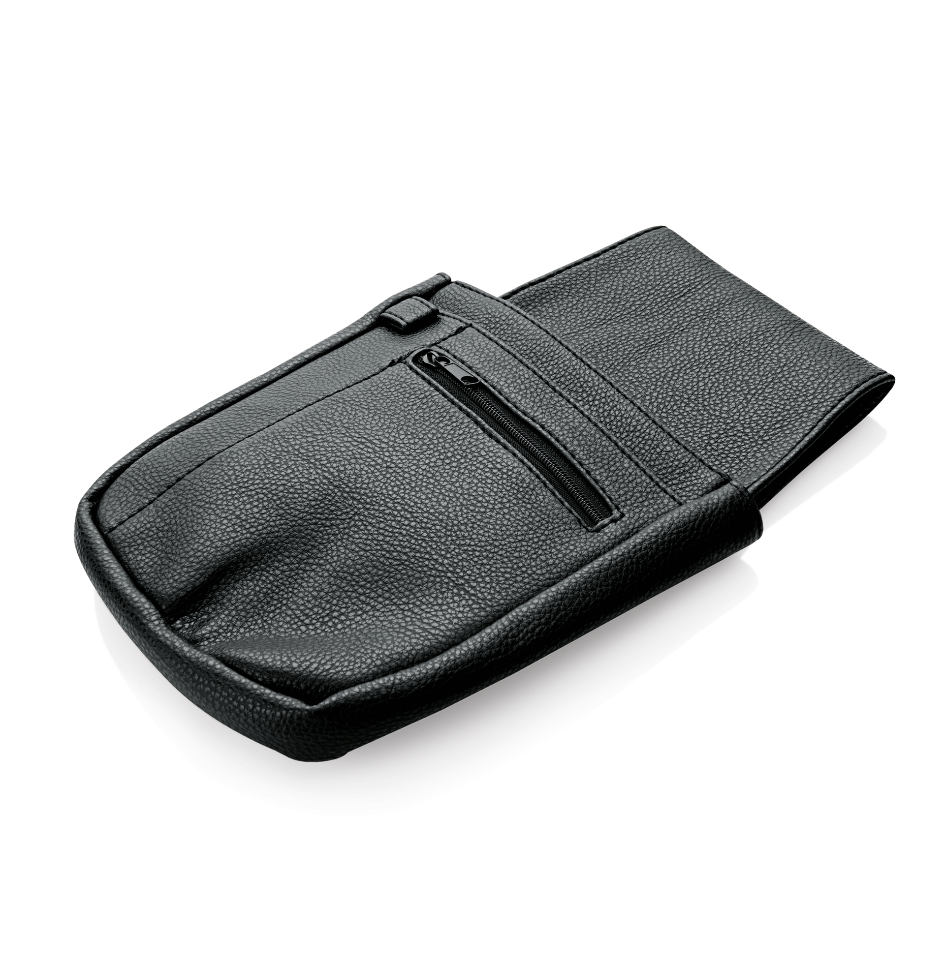 Revolvertasche, Kunstleder, schwarz