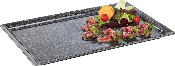 Platte "Pure Granit", 1/2 GN, Melamin, Granitoptik