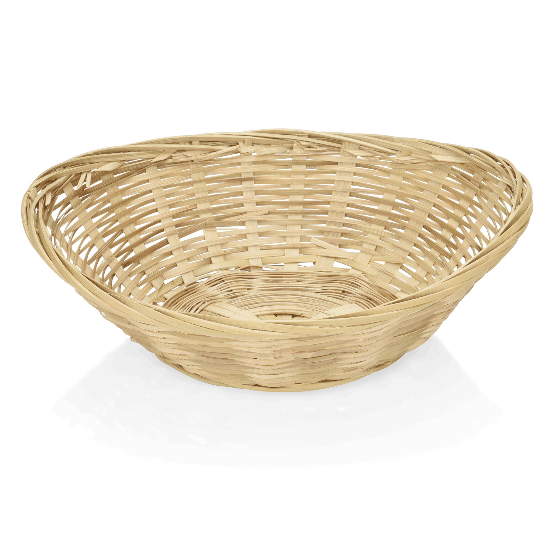 Bambus-Brotkorb, oval, 28x21 cm