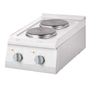 Elektro-Kochfeld als Oberteil, 2-Platten