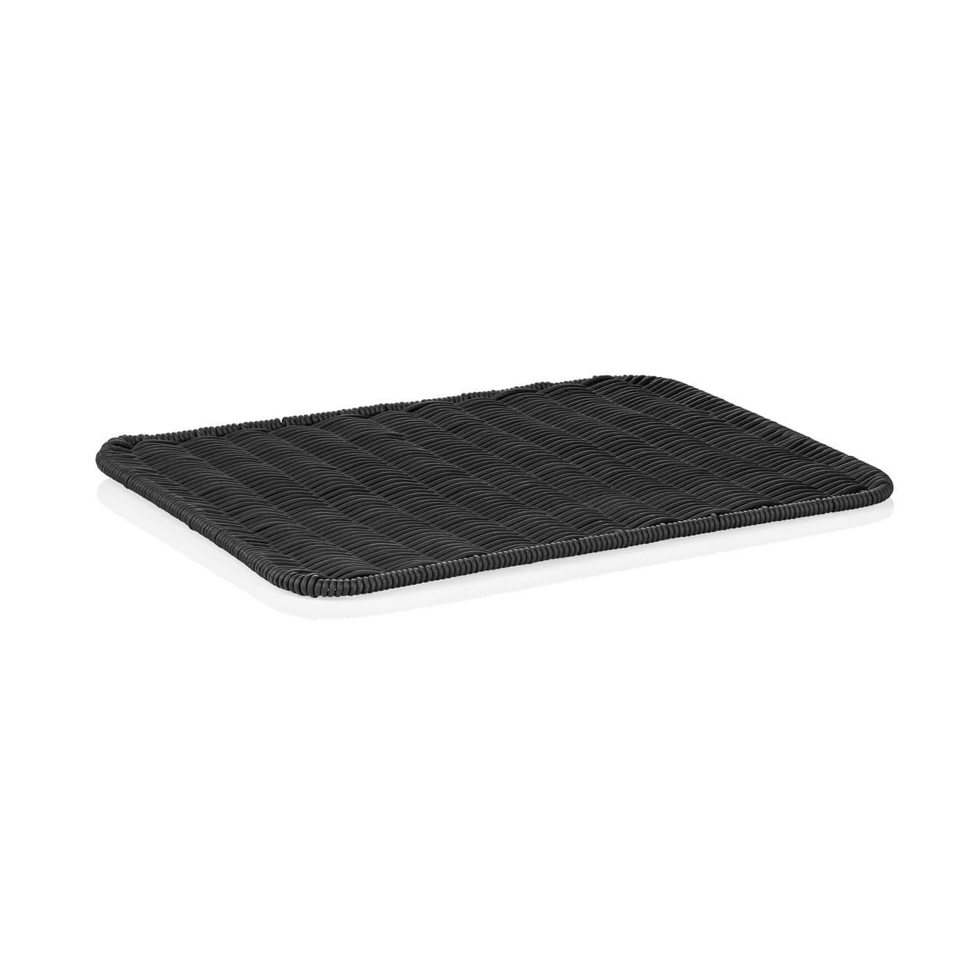 Korb Auslagetablett, stapelbar, spülmaschinenfest, BPA-frei, 400 x 300 x 10 mm, schwarz