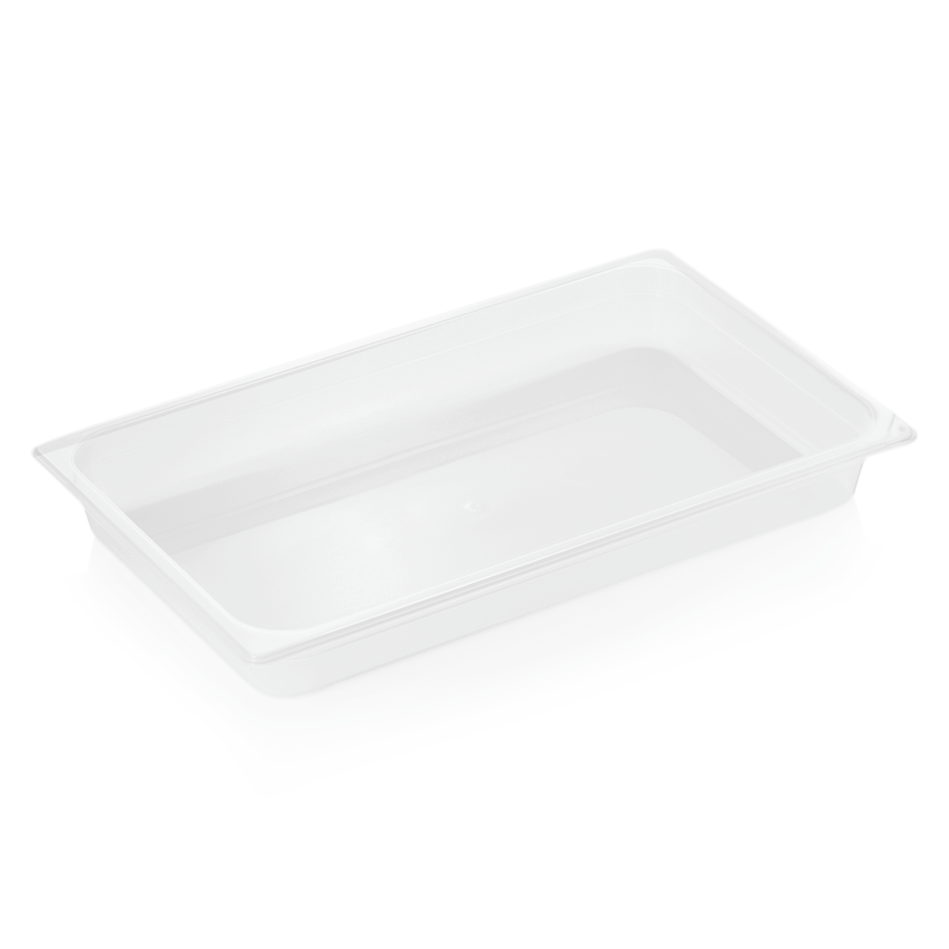 GN-Behälter, Polypropylen, GN 1/1, 65 mm, 8 Liter, transparent