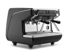 Siebträger Espressomaschine Appia Life Compact, 2 Gruppig, volumetrische Dosierung