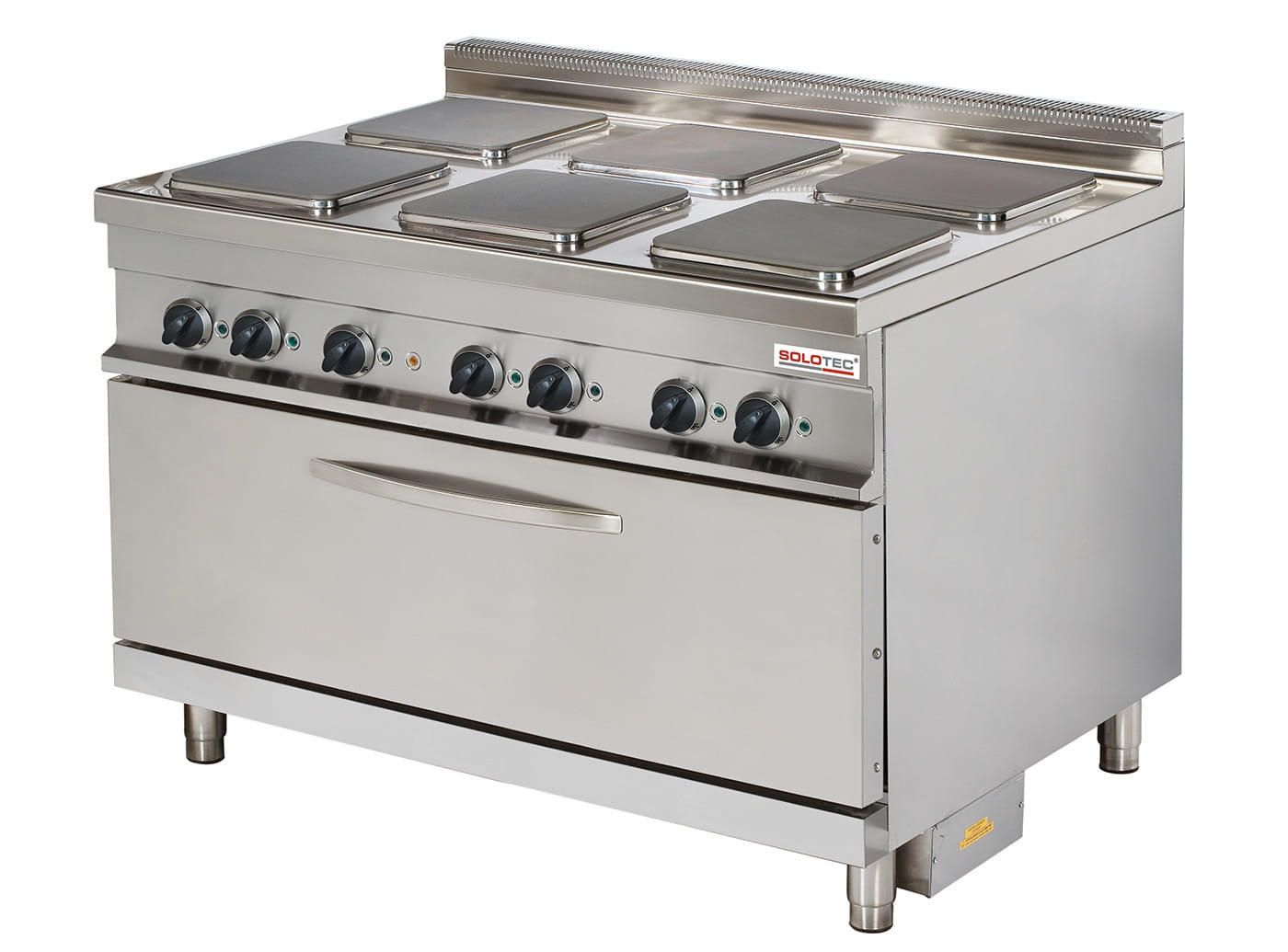 SOLOTEC 900 Elektroherd mit 6 Kochplatten und Maxi-Backofen