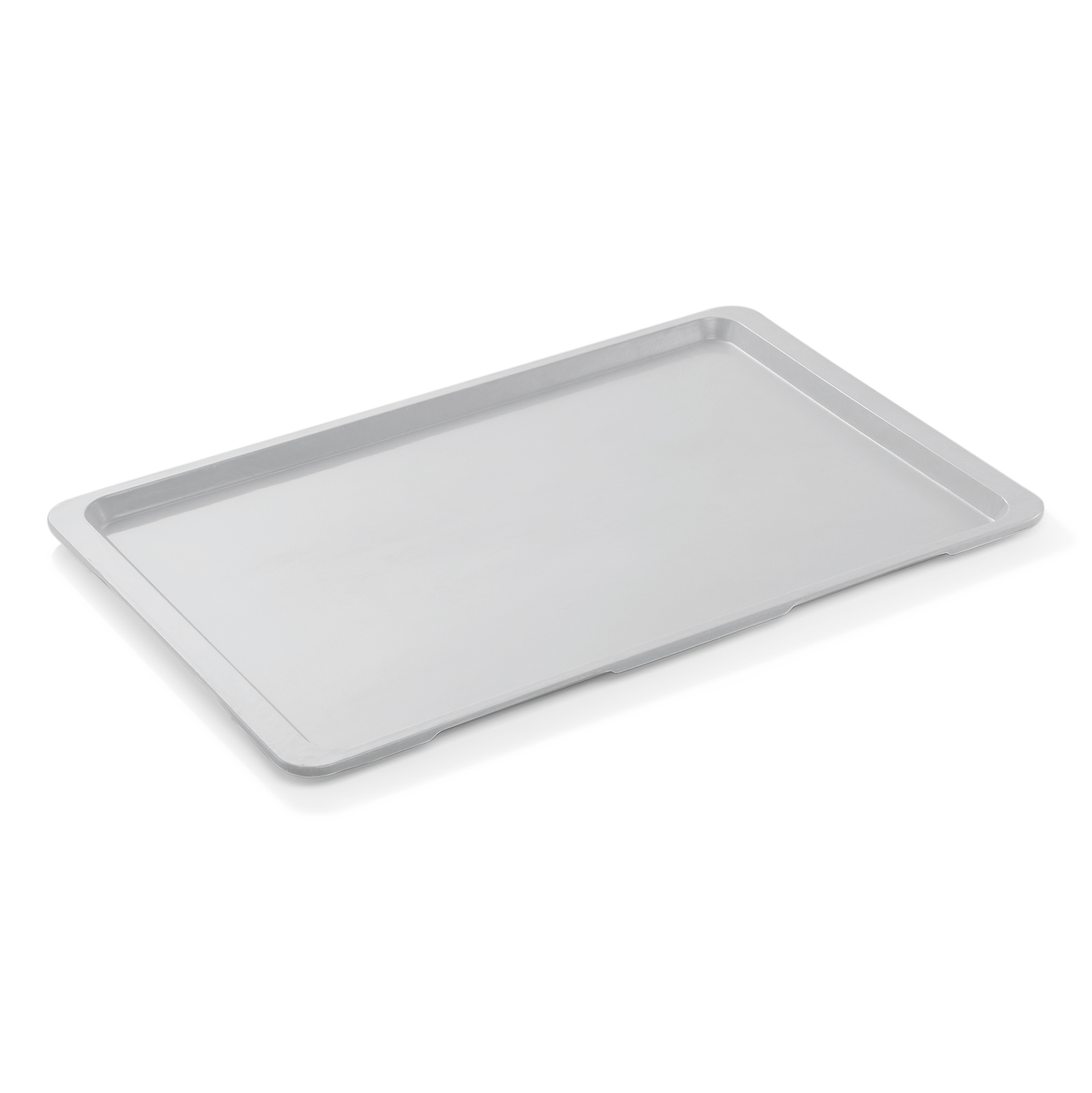 Euronormtablett, 53 x 37 cm, lichtgrau, Polyester